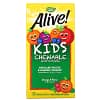 image for Nature's Way Alive! Kid's Chewable Multivitamin Orange & Berry 120 Chewable Tablets