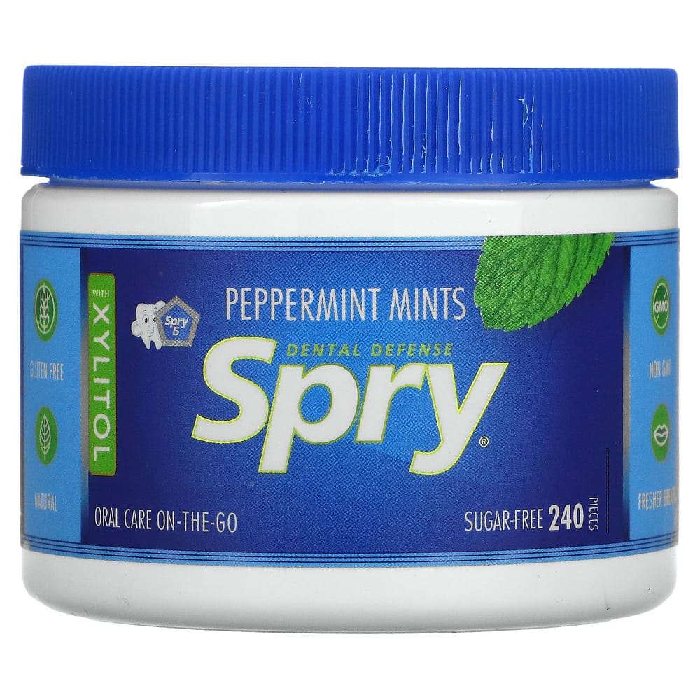 Xlear Spry Mints Sugar Free 240 Count Variable Flavors