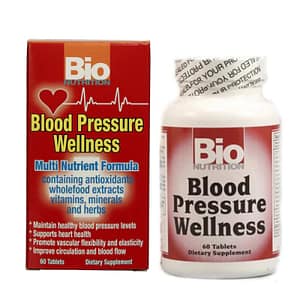 Bio Nutrition Blood Pressure Wellness -- 60 Tablets