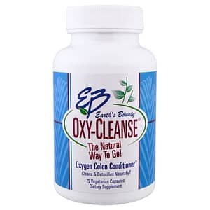 Earths Bounty Oxy-Cleanse Oxygen Colon Conditioner 75 Vegetarian Capsules