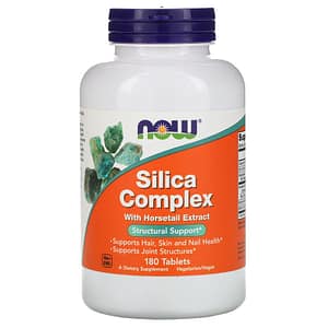 NOW Foods Silica Complex 180 Tablets