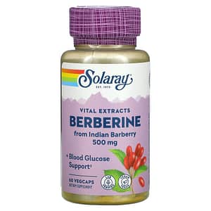 Solaray Berberine Vital Extracts 500 mg 60 VegCaps