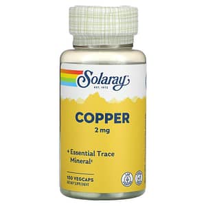 Solaray Copper 2 mg 100 VegCaps