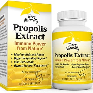 Terry Naturally Propolis Extract - 200 mg-Immune Support Supplement 60 Servings