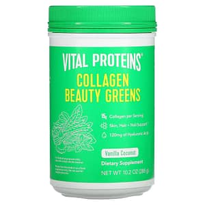 Vital Proteins Collagen Beauty Greens Vanilla Coconut 10.2 oz