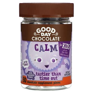 Good Day Chocolate Calm For Kids 50 Chocolate Supplement Pieces