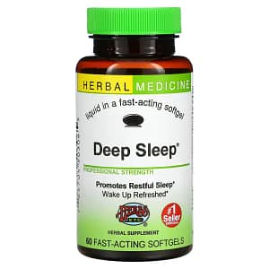 Herbs Etc. Deep Sleep 60 Fast-Acting Softgels