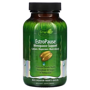 Irwin Naturals EstroPause Menopause Support 80 Liquid Soft-Gels
