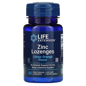 Life Extension Zinc Lozenges Citrus-Orange 60 Vegetarian Lozenges