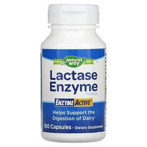 Natures Way Lactase Enzyme Formula 100 Capsules