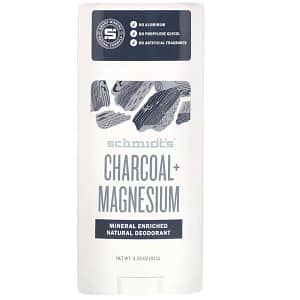 Schmidts Natural Deodorant Charcoal + Magnesium 3.25 oz