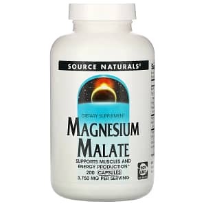 Source Naturals Magnesium Malate 3750 mg 200 Capsules
