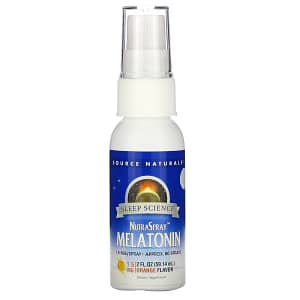 Source Naturals Sleep Science NutraSpray Melatonin Orange Flavor 1.5 mg 2 fl oz