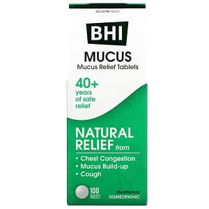 MediNatura BHI Mucus Relief 100 Tablets