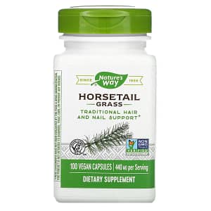 Natures Way Horsetail Grass 440 mg 100 Vegan Capsules