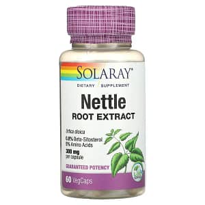 Solaray Nettle Root Extract 300 mg 60 VegCaps