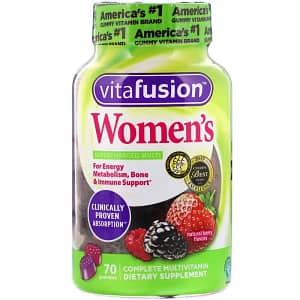 VitaFusion Womens Complete Multivitamin Natural Berry Flavors 70 Gummies