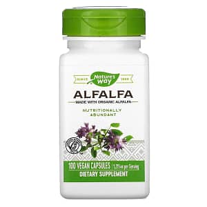 Nature's Way Alfalfa 405 mg 100 Vegan Capsules