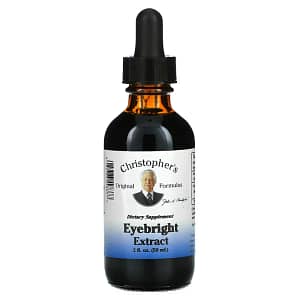 Christophers Original Formulas Eyebright Extract 2 fl oz back