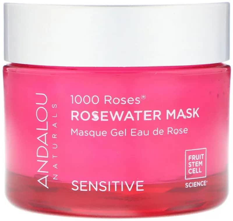 Andalou Naturals 1000 Roses Rosewater Beauty Mask Sensitive 1.7 oz