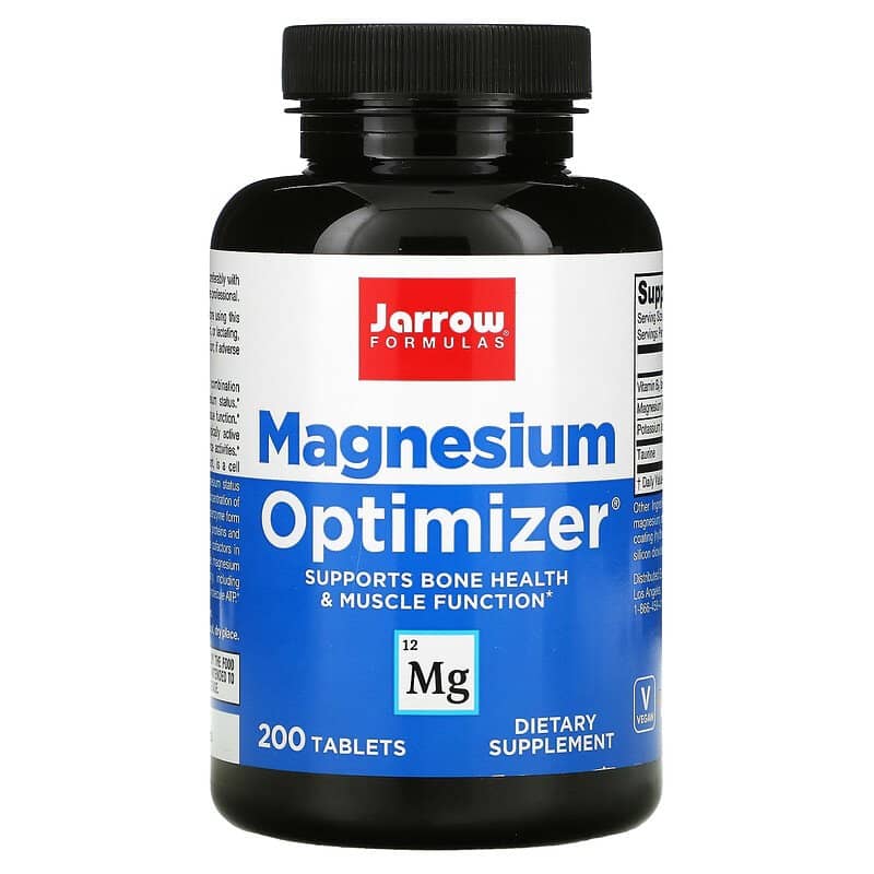 Jarrow Formulas Magnesium Optimizer 200 Tablets