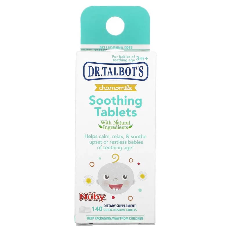 Dr. Talbots Soothing Tablets Chamomile 3 m+ 140 Tablets
