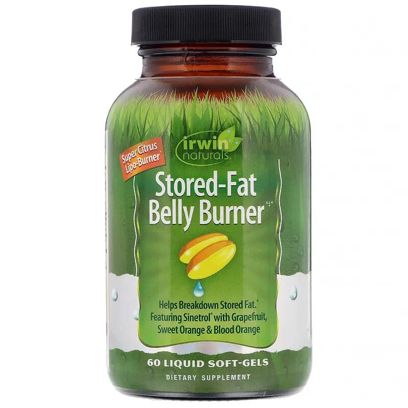 Irwin Naturals Stored-Fat Belly Burner 60 Liquid Soft-Gels