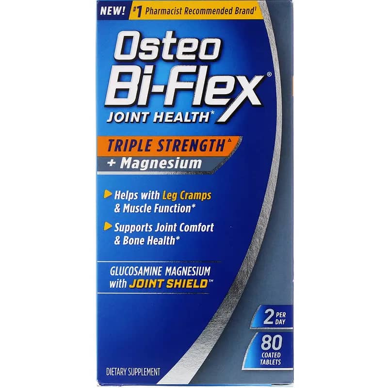 Osteo Bi-Flex Joint Health Triple Strength + Magnesium 80 Coated Tablets