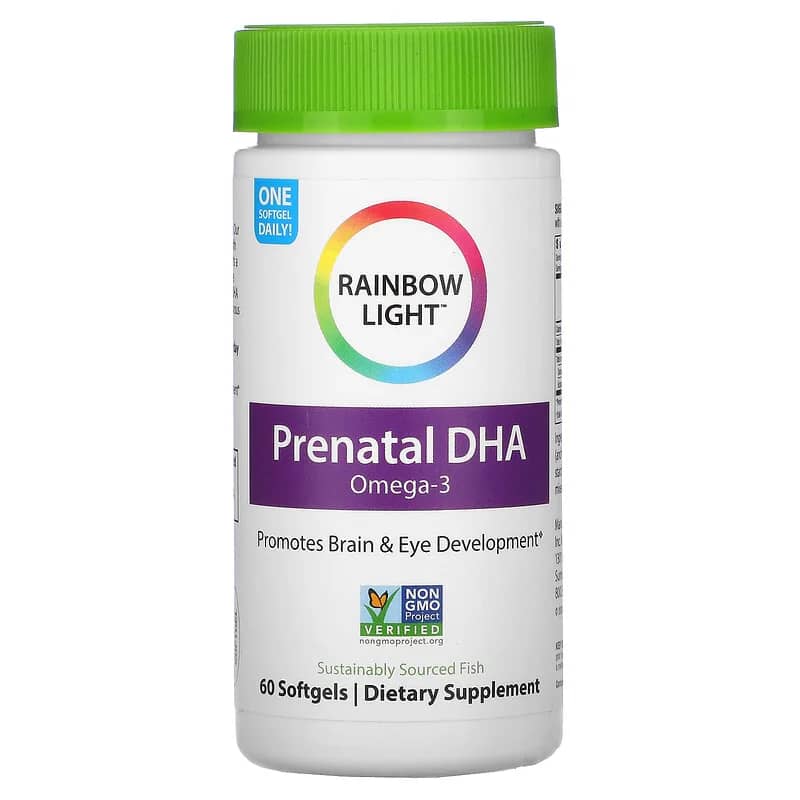 Rainbow Light Prenatal DHA Omega-3 60 Softgels