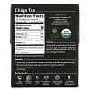 Buddha Teas Organic Herbal Tea Chaga Mushroom 18 Tea Bags 0.95 oz