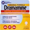 Dramamine Motion Sickness Relief Original Formula 50 mg 36 Tablets