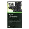 Gaia Herbs Black Elderberry with Acerola Fruit 60 Vegan Capsules