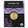 Buddha Teas Organic Herbal Tea Lavender 18 Tea Bags 0.83 oz