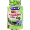 VitaFusion Extra Strength Biotin Natural Blueberry Flavor 2500 mcg 100 Gummies