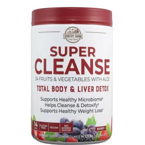 Country Farms Herbal Supplements Super Cleanse Powder - Berry