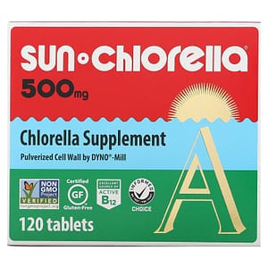 Sun Chlorella Chlorella 500 mg 120 Tablets