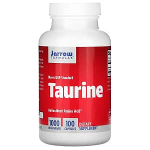 Jarrow Formulas Taurine 1000 mg 100 Capsules