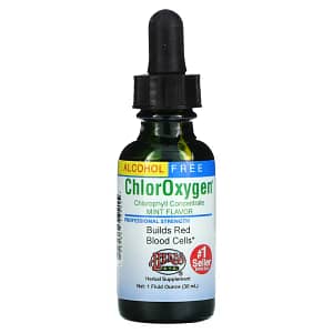 Herbs Etc. ChlorOxygen Chlorophyll Concentrate Alcohol Free Mint 1 fl oz