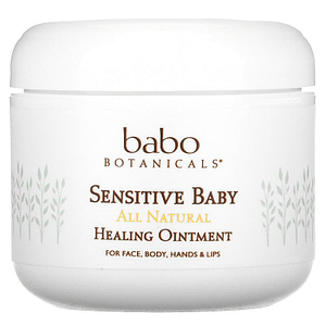 Babo Botanicals Sensitive Baby All Natural Healing Ointment 4 oz
