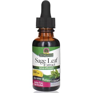 Nature's Answer, Sage Leaf Extract, Alcohol-Free, 1,000 mg, 1 fl oz