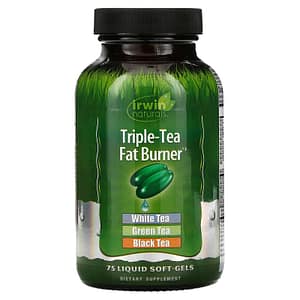 Irwin Naturals Triple-Tea Fat Burner 75 Liquid Softgels