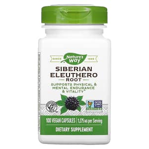 Natures Way Siberian Eleuthero Root 425 mg Variable Count