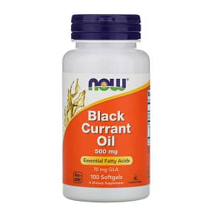NOW Foods Black Currant Oil 500 mg 100 Softgels