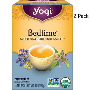 Yogi Bedtime Tea Caffeine Free 16 Tea Bags (pack of 2)