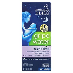 Mommys Bliss Night Time Gripe Water 1 Month+ 4 fl oz