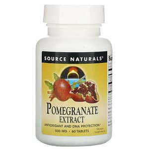Source Naturals Pomegranate Extract 500 mg 60 Tablets