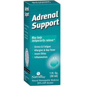 NatraBio, Adrenal Support Liquid Drops, 1 fl oz