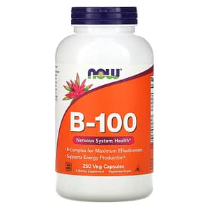 image for Now Foods B-100 250 Veg Capsules