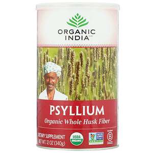 Organic India Psyllium Organic Whole Husk Fiber 12 oz
