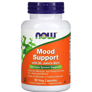 NOW Foods Mood Support with St. Johns Wort 90 Veg Capsules